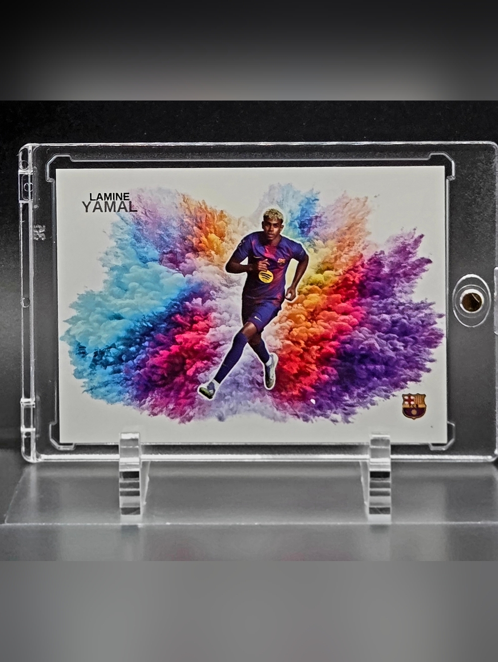 Lamine Yamal – FC Barcelona | Custom card from Custom Blast Card | Vibrant Art